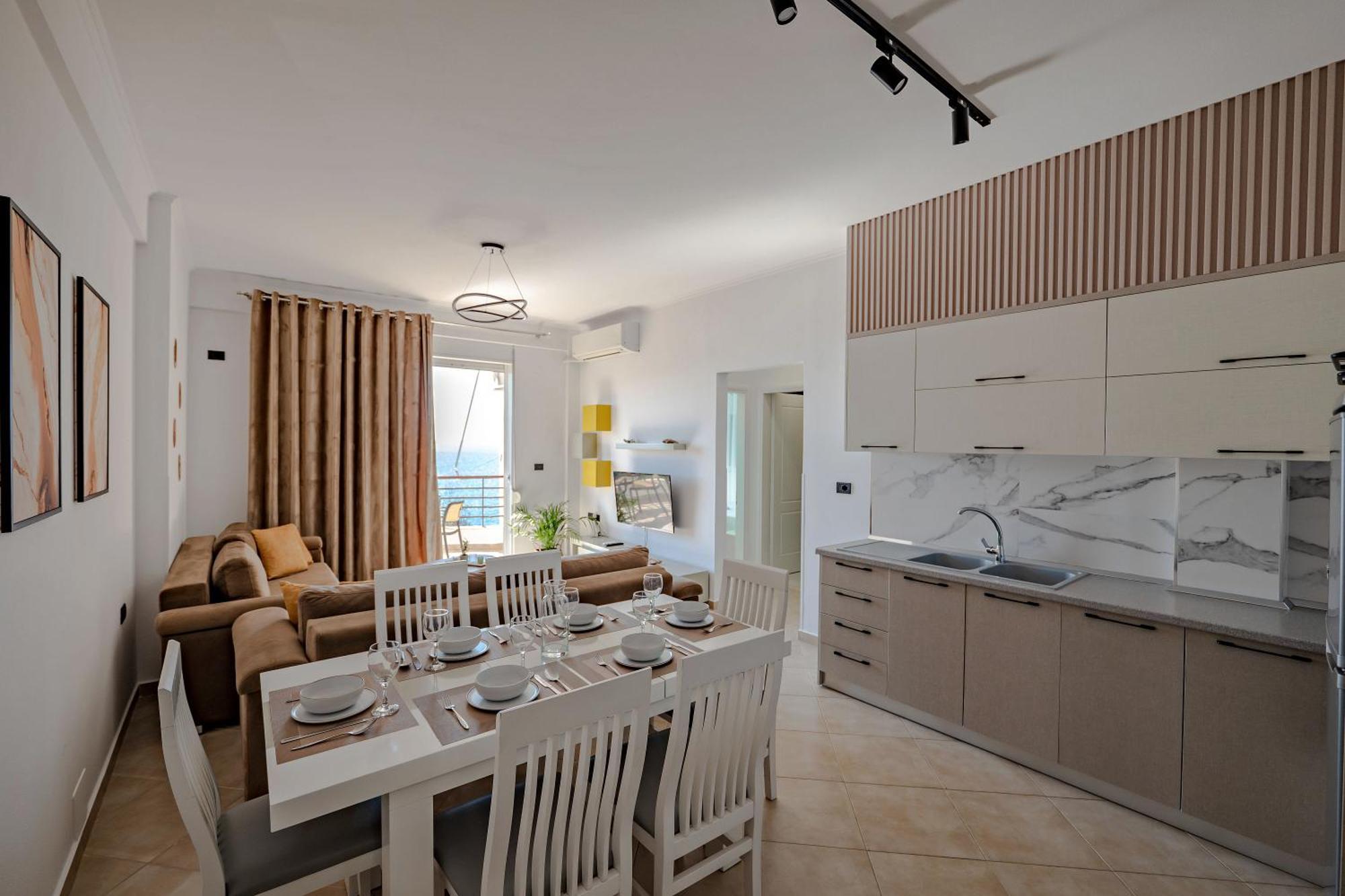 Sunny Apts Sarandë Buitenkant foto